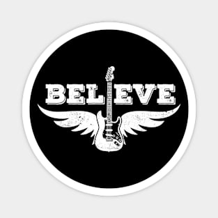 Believe Guitar Wings S-Style Electric Guitar Magnet